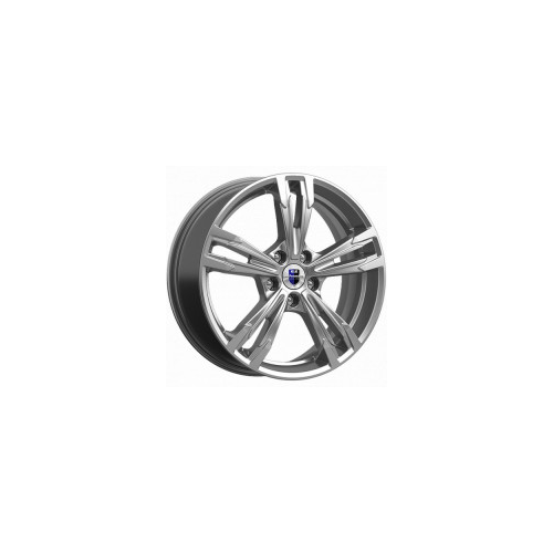 КиК Karrera Light 7x18 5x110 ET38 D65.1 Дарк платинум