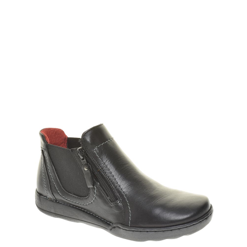 Ботинки Relaxshoe женские демисезонные, цвет черный, 665-001