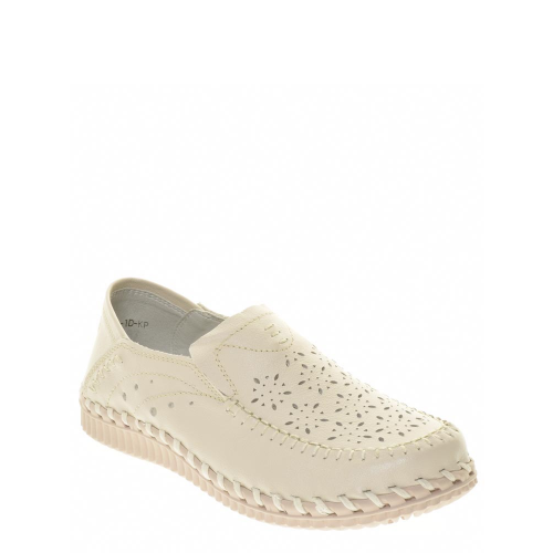 Туфли Madella женские летние, цвет бежевый, UYN-11037-1D-KP