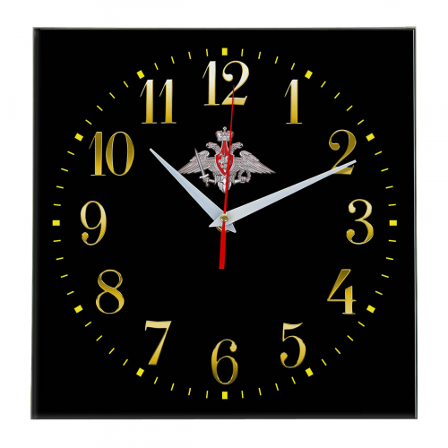 Настенные часы «emblema-minoborony-02-35»