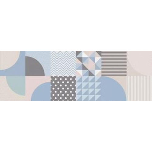 Керамическая плитка Cifre Cromatica Decor Mix Brillo настенная 25х75 см 78797052