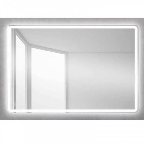 Зеркало BelBagno SPC-MAR 120 с кнопочным выключателем с подсветкой SPC-MAR-1200-800-LED-BTN