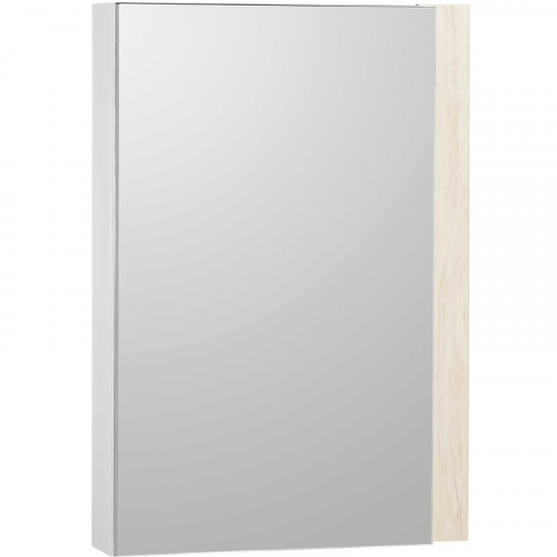 Зеркальный шкаф Aquaton Кантри 55 1A257702AHB20 Белый глянцевый Дуб верона