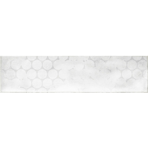 Керамическая плитка Cifre Omnia White Decor настенная 7,5х30 см