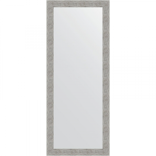 Зеркало Evoform Definite Floor 201х81 BY 6011 в багетной раме - Волна хром 90 мм