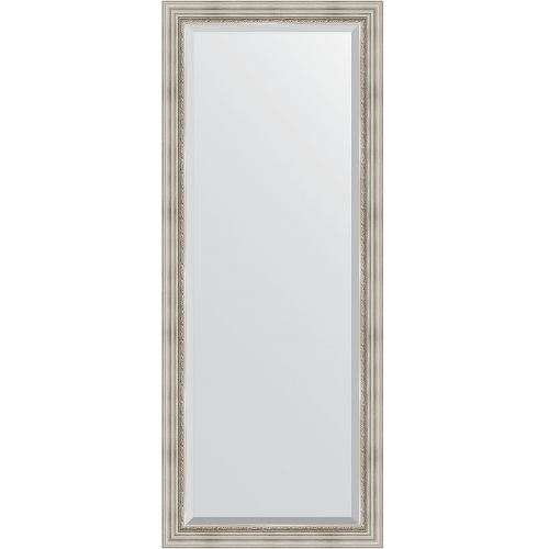 Зеркало Evoform Exclusive Floor 201х81 BY 6118 с фацетом в багетной раме - Римское серебро 88 мм