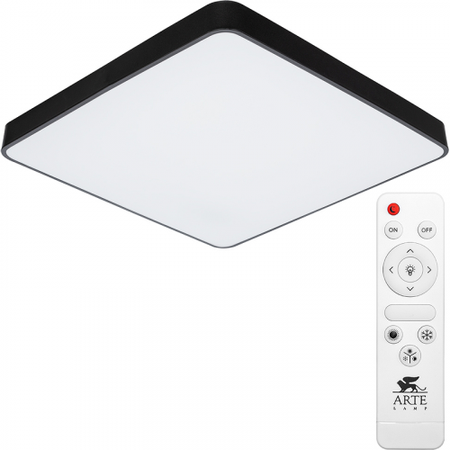 Потолочный светильник Artelamp Scena A2669PL-1BK Белый Черный