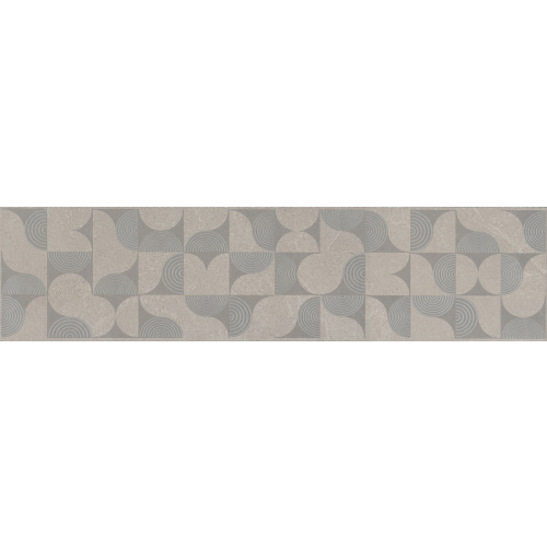 Керамический бордюр Kerama Marazzi Авенида серый светлый матовый обрезной AZ\B005\11232R 14,5х60 см