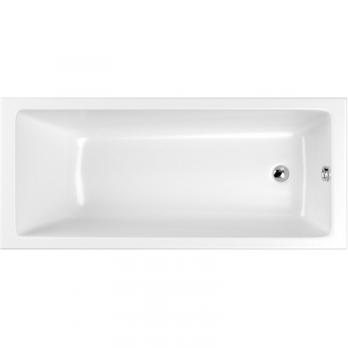 Акриловая ванна Whitecross Wave Slim 170x75 0111.170075.100 без гидромассажа