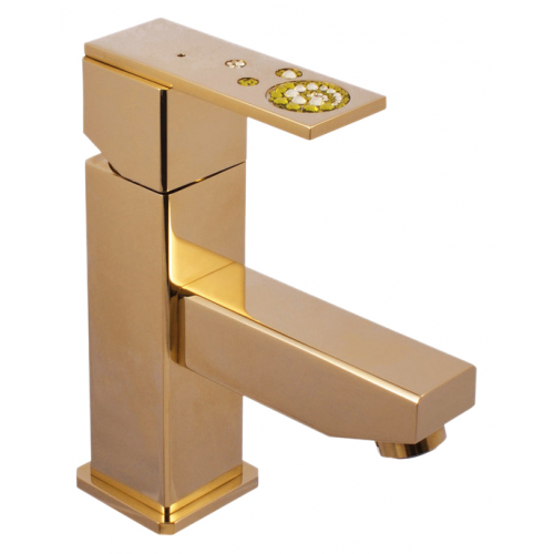 Смеситель для раковины Rav Slezak Royal1027.5Z золотой, с ручкой 10 ROYAL1027.5Z