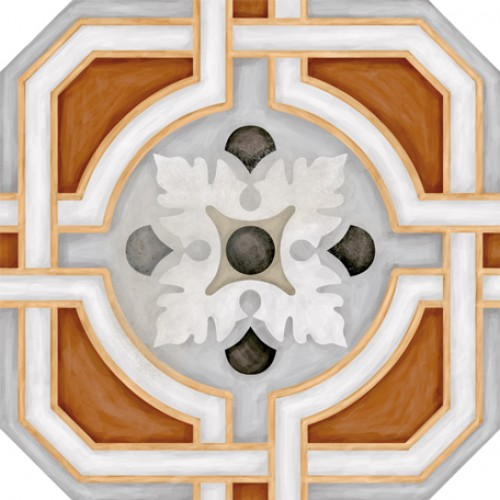 Керамический декор Vives Ceramica Vodevil Octogono Zimer Multicolor 20х20 см 25757