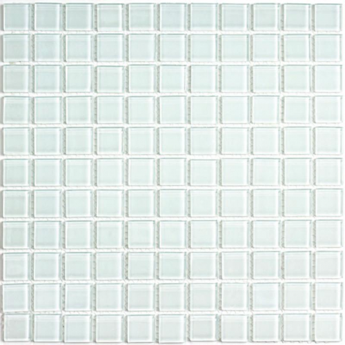 Мозаика Bonaparte Стеклянная White glass 30х30 см