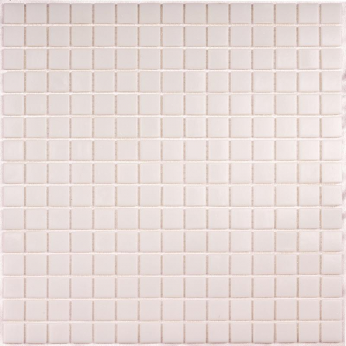 Мозаика Bonaparte Стеклянная Simple White (на бумаге) 32,7х32,7 см