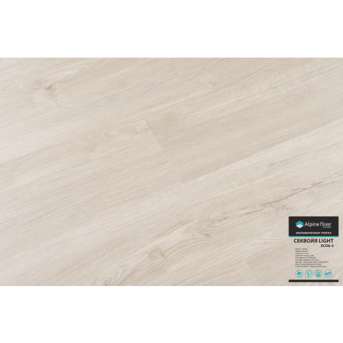Виниловый ламинат Alpine Floor Sequoia Light ЕС06-3 1220х183х4 мм ЕСО 6-3