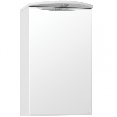 Зеркальный шкаф Style Line Эко стандарт Альтаир 40 С с подсветкой Белый ЛС-00000310