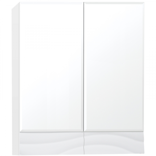 Зеркальный шкаф Style Line Вероника 60 Люкс Белый глянец ЛС-00000055