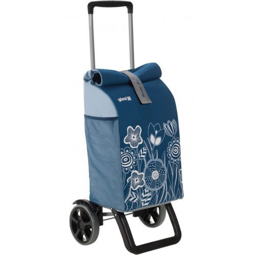 Сумка-тележка хозяйственная Gimi Rolling Thermo blue