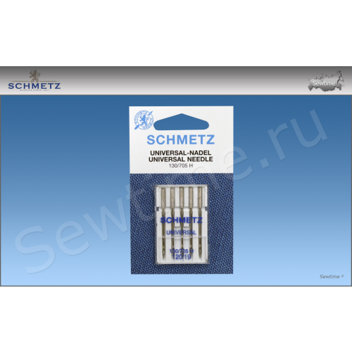 Иглы стандартные Schmetz 130/705H №120, 5 шт