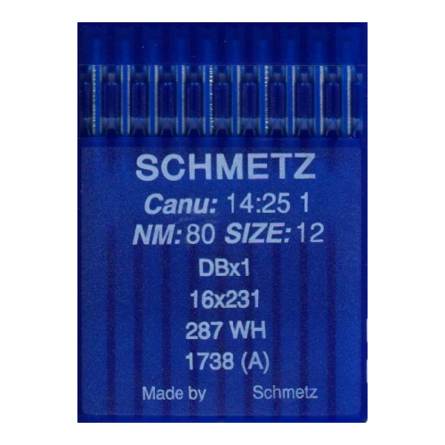 Швейные иглы для промышленных машин Schmetz DBx1 1738 LL №110