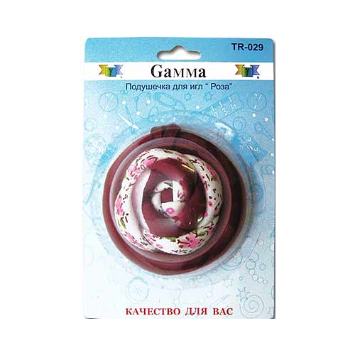 Подушка для игл Gamma Роза TR-029