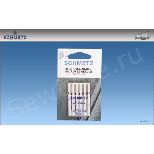 Иглы микротекс (особо острые) Schmetz 130/705H-M №90, 5 шт (22:31.MA2.VDS)