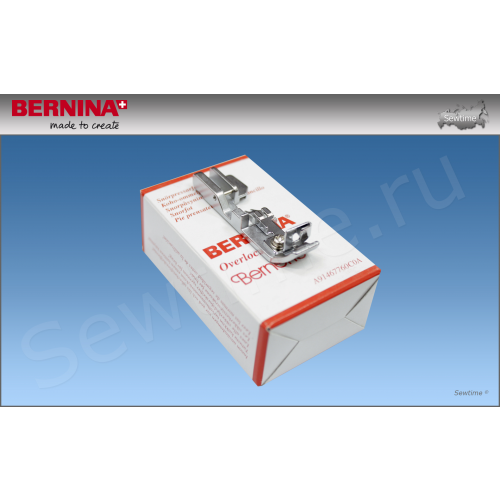 Лапка для оверлока Bernina для вшивания шнура и канта 502 010 64 60 (A91467760C0A)