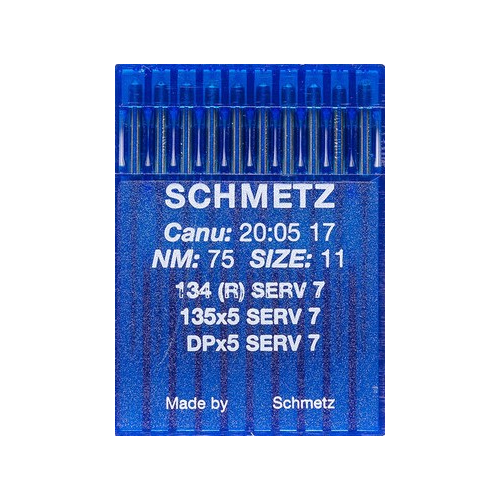 Швейные иглы для промышленных машин Schmetz DPx5 134 SERV 7 R №140