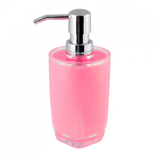 Дозатор для жидкого мыла Axentia Graz (арт. 128506), пластик, цвет розовый