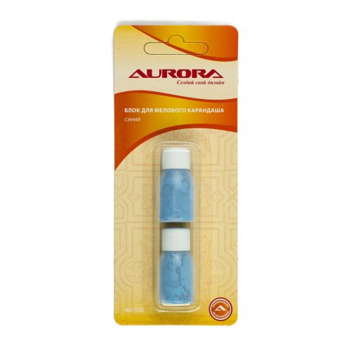 Блок запасной для мелового карандаша Aurora AU-320 (синий)