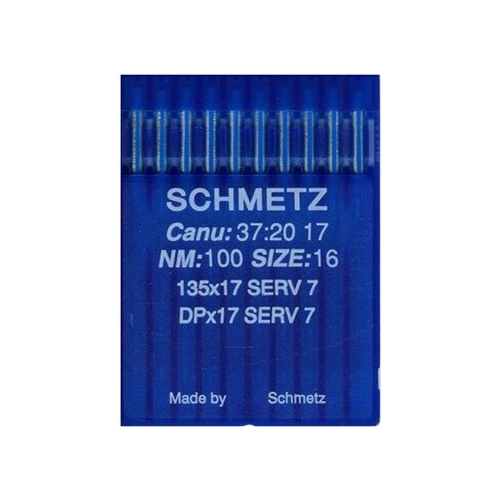 Швейные иглы для промышленных машин Schmetz DPx17 135x17 SERV 7 №110