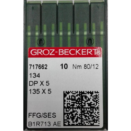 Швейные иглы для промышленных машин Groz Beckert DPx5 134 №110 18