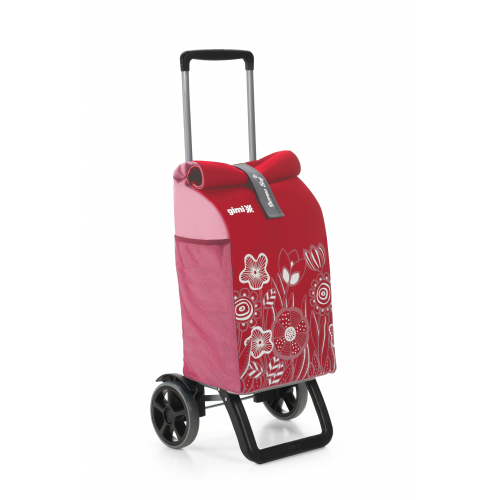 Сумка-тележка хозяйственная Gimi Rolling Thermo Red