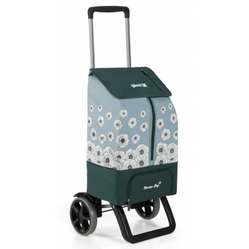Сумка-тележка хозяйственная Gimi Kangoo Thermo green