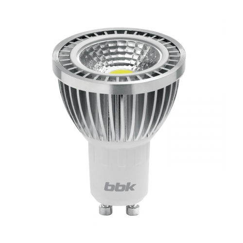 Светодиодная лампа BBK PAR16 PC334C 3.3W COB 4500K GU10 3 года гарантия