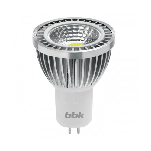 Светодиодная лампа BBK MR-16 MB333C 3.3W COB 3000K GU5.3 3 года гарантия