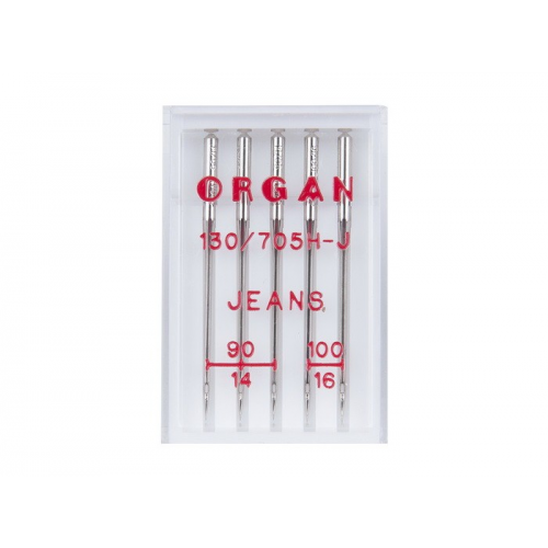 Иглы Organ джинс (5шт.)