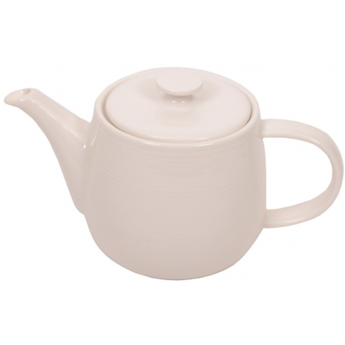 Чайник заварочный "Ahmad Tea" с фильтром, белый, керамический, 700 мл