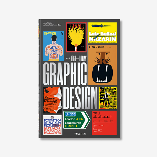 Taschen The History of Graphic Design. Vol. 2. 1960–Today XL Книга