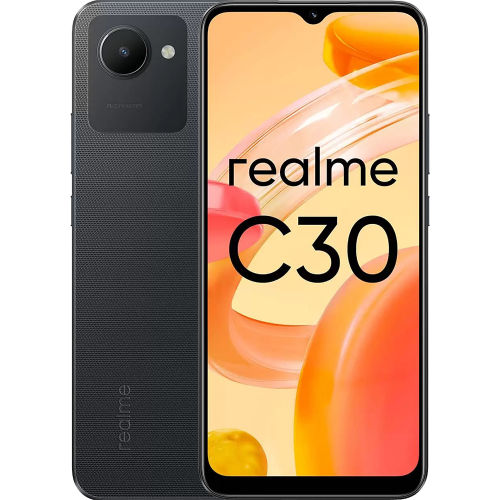 Смартфон realme C30 4/64GB Черный