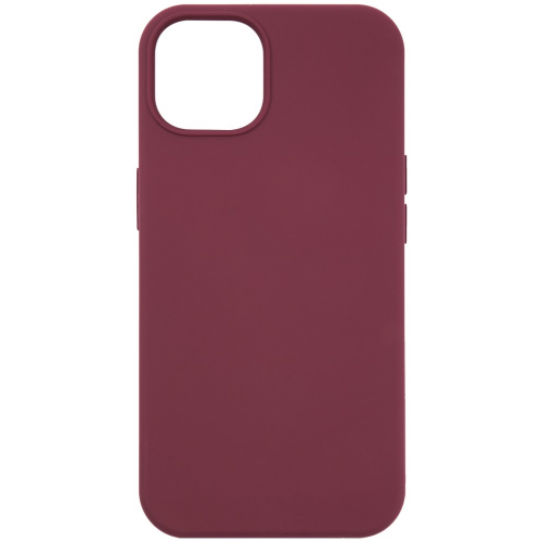 Клип-кейс UNBROKE iPhone 13 Liquid Silicone MagSafe винный