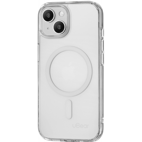 Чехол-накладка uBear Real Mag Case для iPhone 15 Прозрачный
