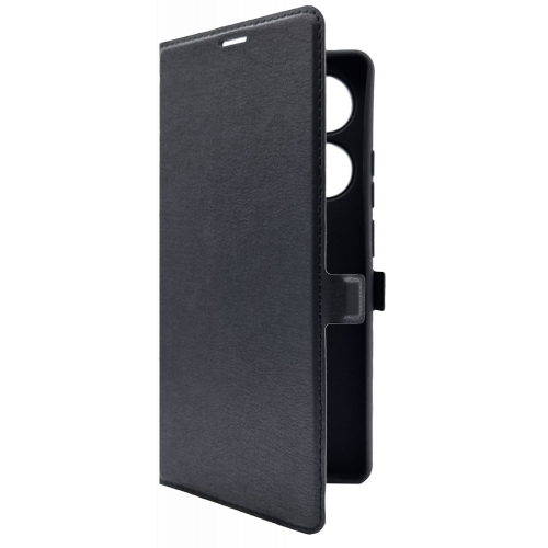 Чехол-книжка Borasco для POCO M6 Pro Черный