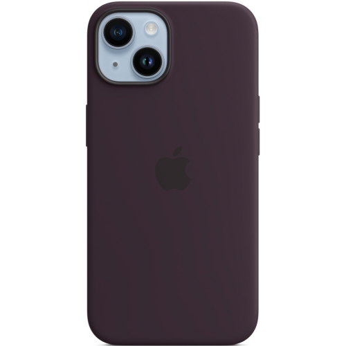 Чехол-накладка Apple iPhone 14 Silicone Case with MagSafe Сливовый