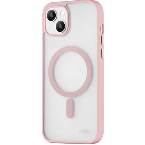 Чехол-накладка uBear Cloud Mag Case для iPhone 15 Plus Розовый