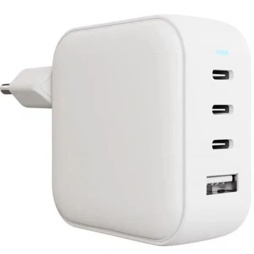 СЗУ VLP G-Charge 100Вт 3 х USB-C+USB-A PD QC Белое