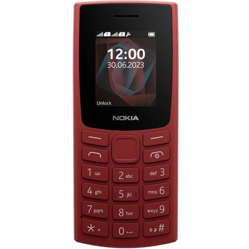 Мобильный телефон Nokia 105 (2023) Dual sim Красный