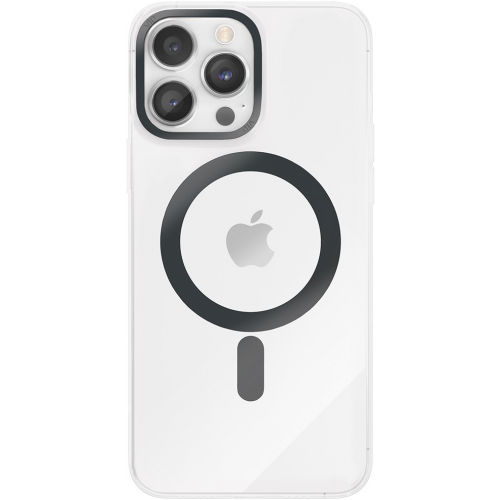 Чехол-накладка VLP Line Case with MagSafe iPhone 14 Pro Черный