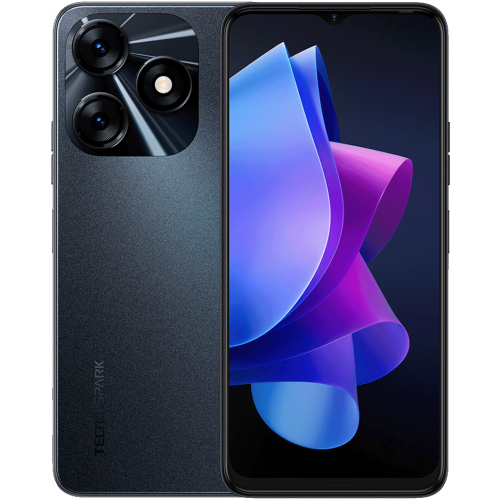 Смартфон TECNO Spark 10 4/128Gb Черный