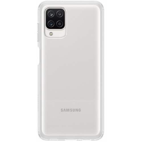 Клип-кейс Samsung Galaxy A12 Soft Clear Cover прозрачный (EF-QA125TTEGRU)