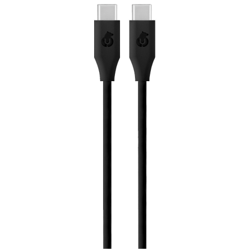 Дата-кабель uBear Life USB-C-USB-C 60W 1.2 м Черный
